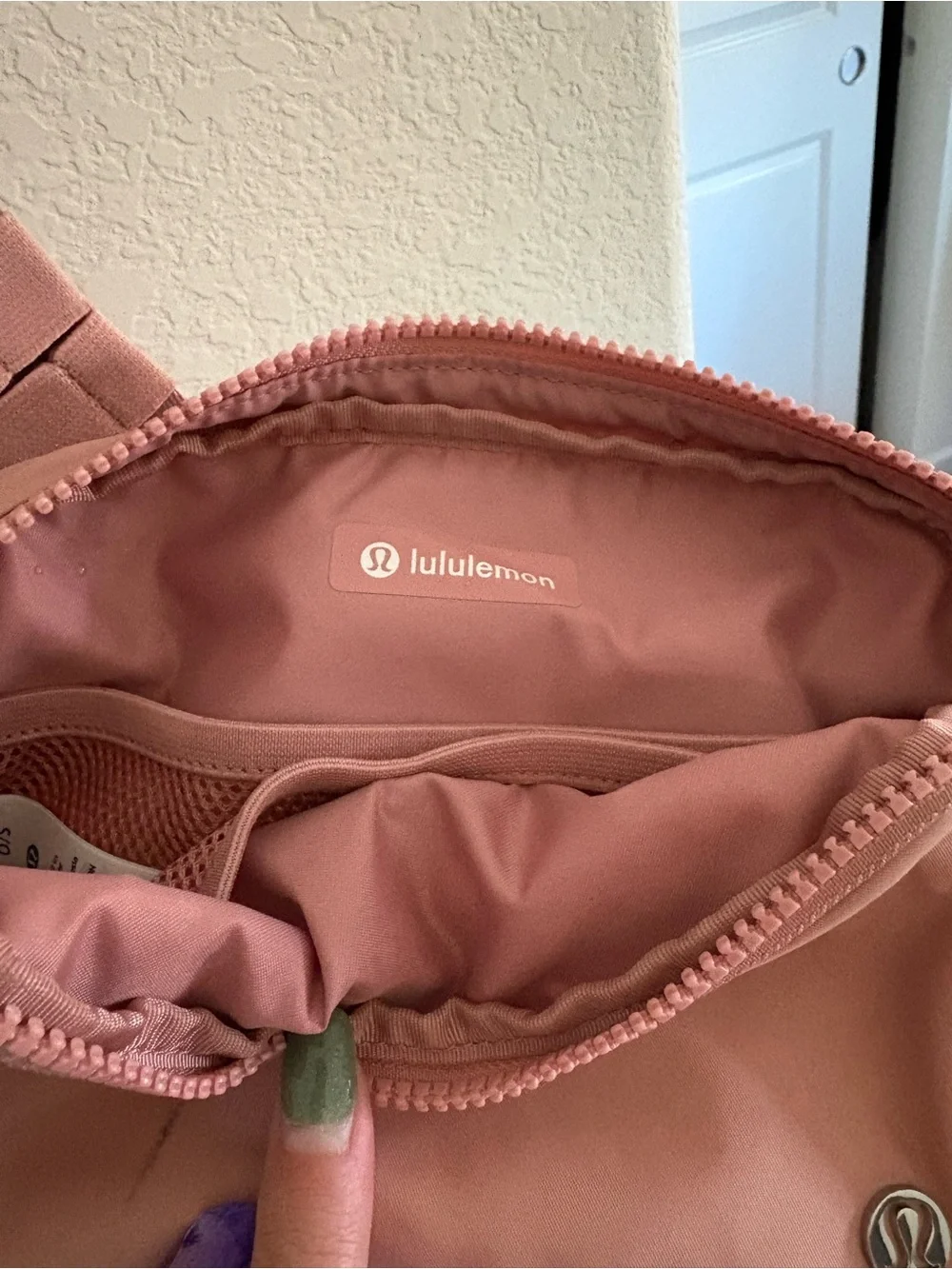 lululemon athletica Pink Crossbody Bag - Compact Everyday Carry
